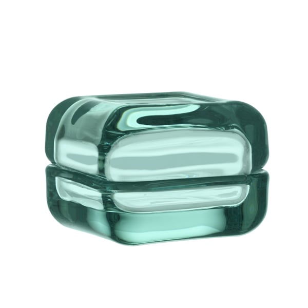 Iittala Vitriini box 108 x 108 mm, water green | Pre-used design
