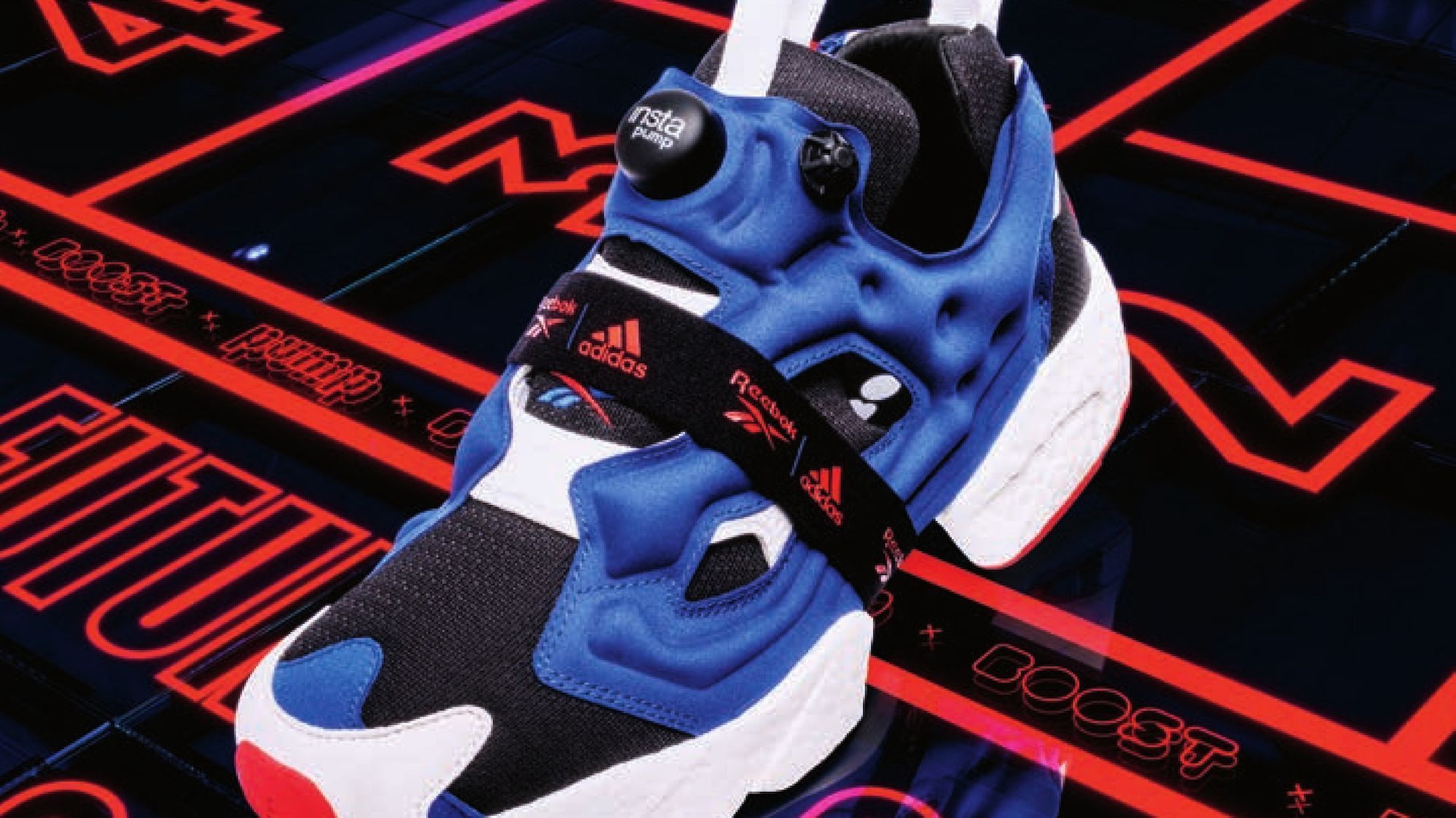 リーボック✕アディダスの「インスタポンプフューリーブースト」から