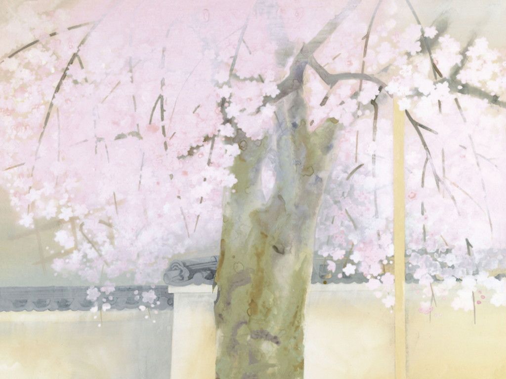 名だたる日本画家たちによる桜が競演！美術館で「花見」に興じる | GQ