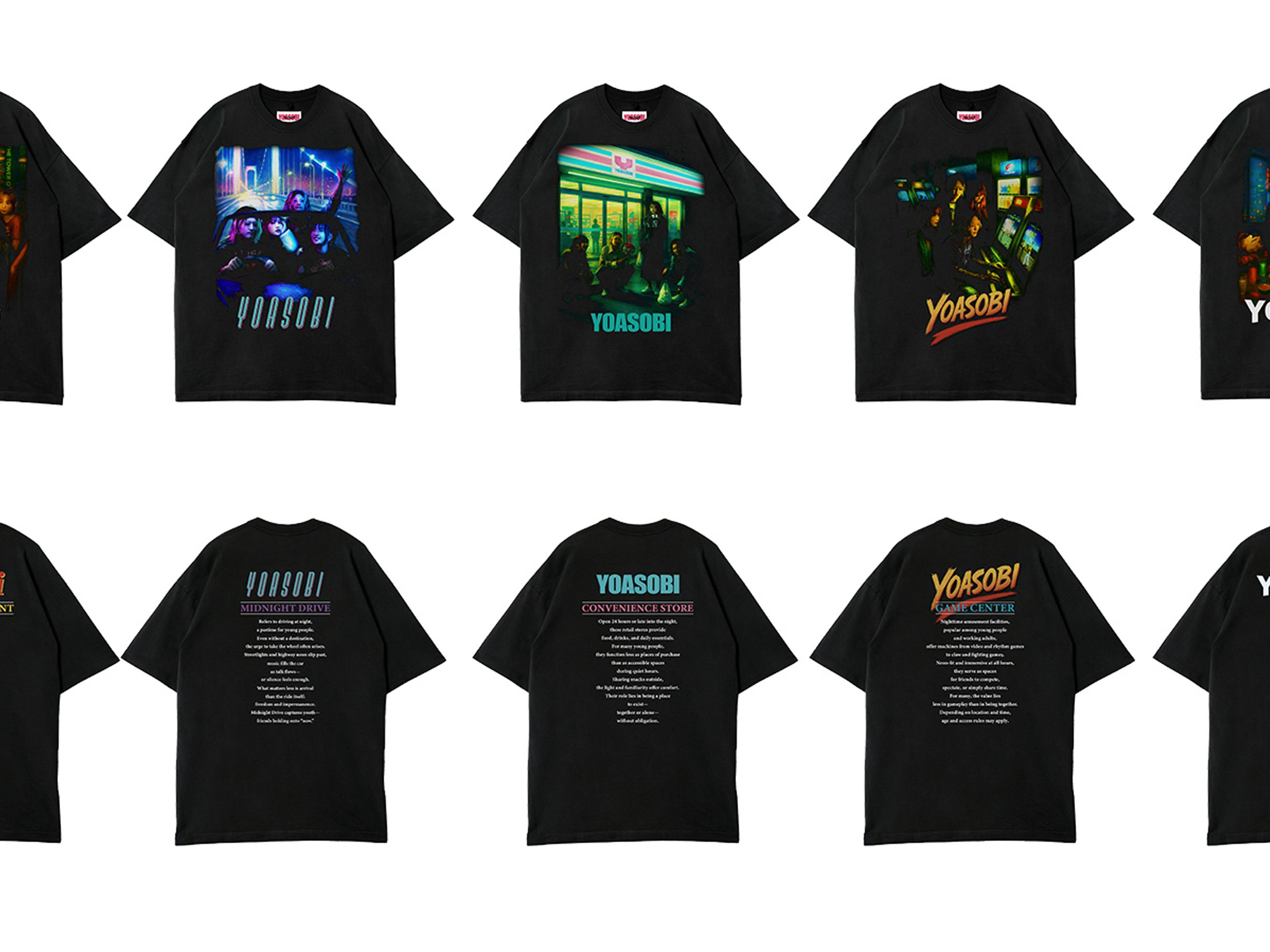 YOASOBI × ダブレットが「夜遊び」をテーマにした限定アイテムを発表