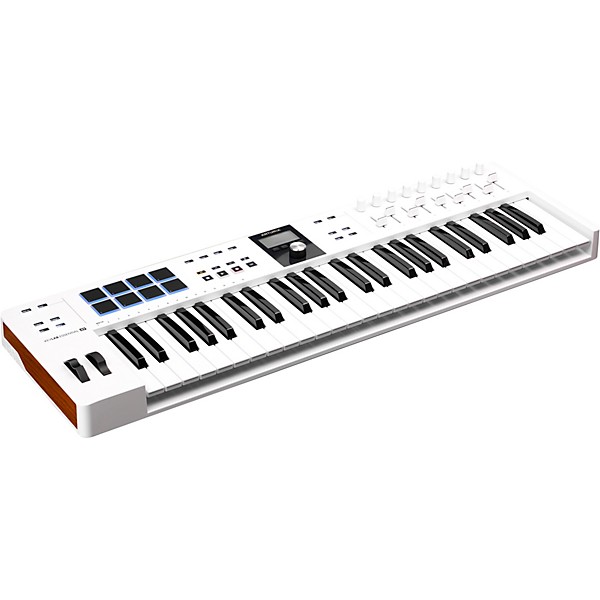 Arturia KeyLab Essential 49 mk3 MIDI Keyboard Controller - White