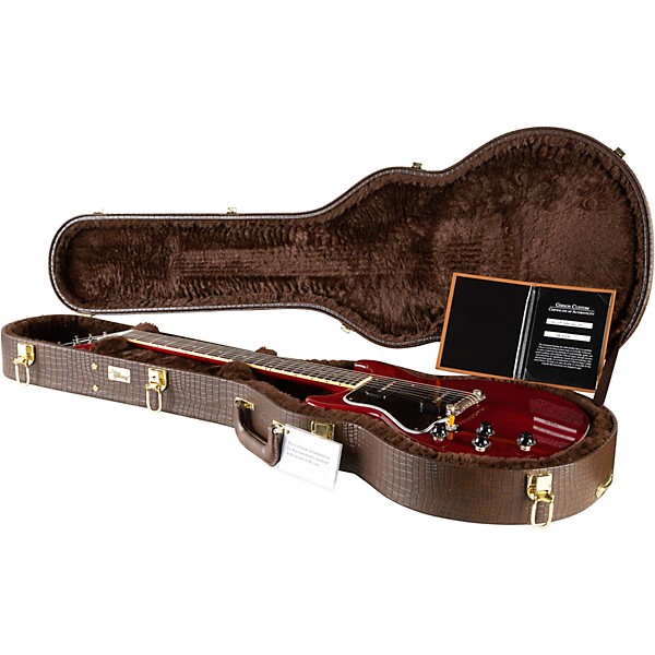 Platinum Gibson Custom 1960 Les Paul Special DC Reissue VOS Left