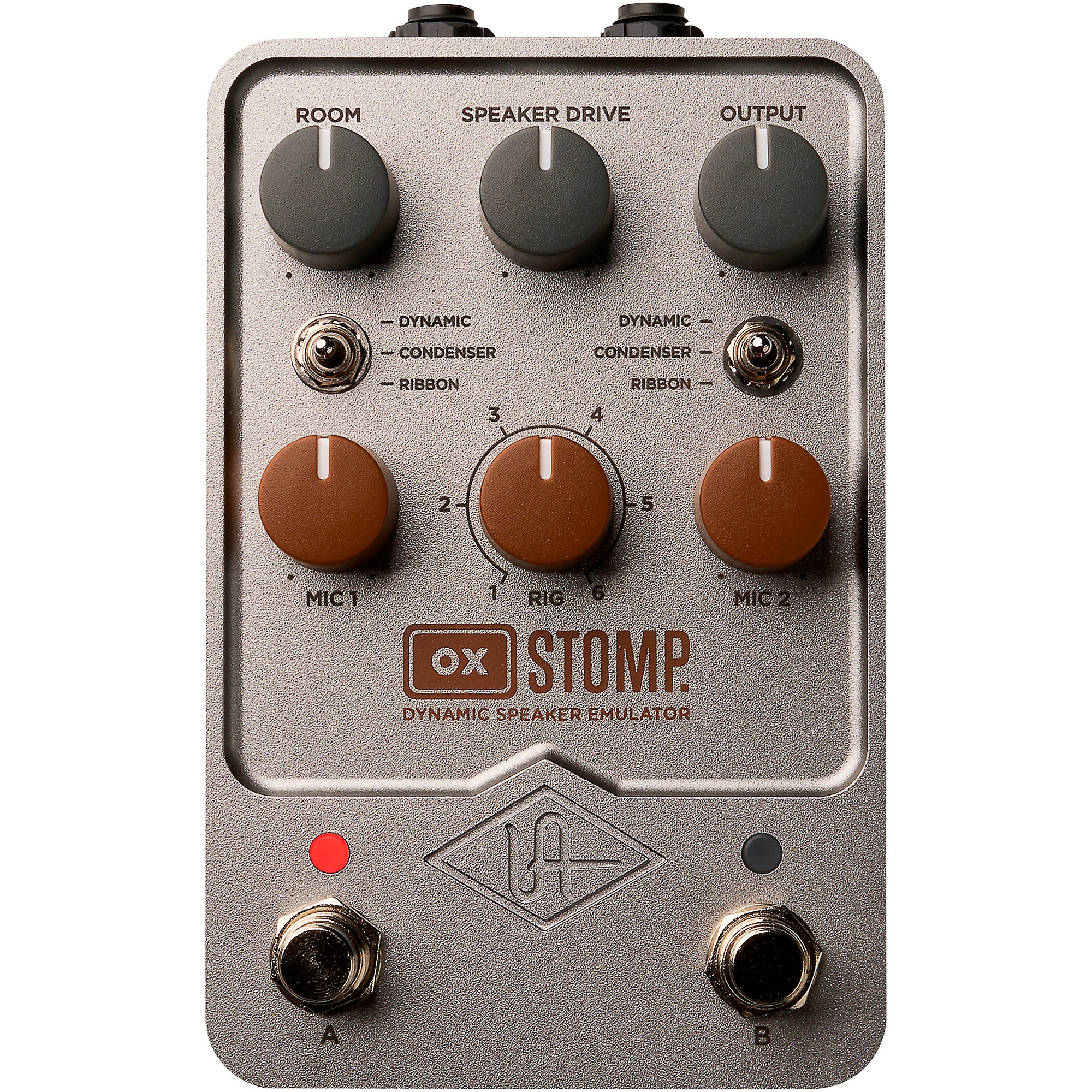 Universal Audio UAFX OX Stomp Dynamic Speaker Emulator Effects