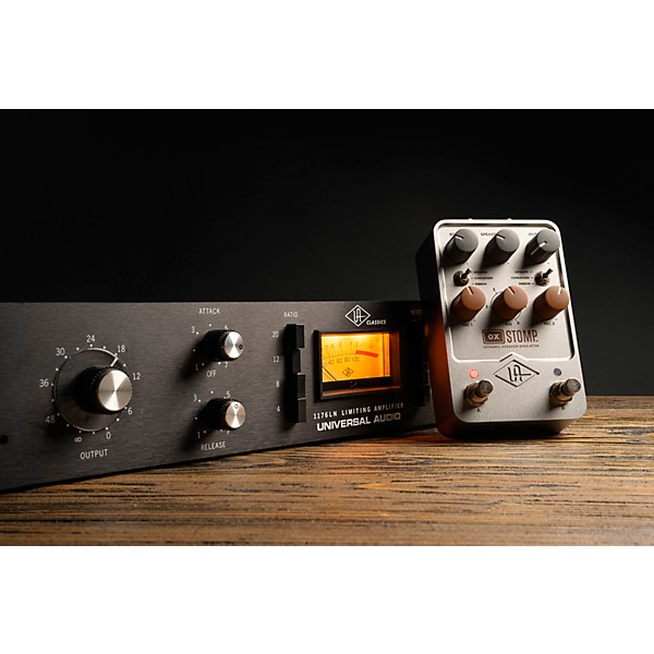 Universal Audio UAFX OX Stomp Dynamic Speaker Emulator Effects