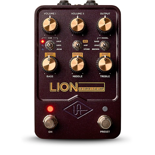 Universal Audio UAFX Lion '68 Super Lead Amp Effects Pedal