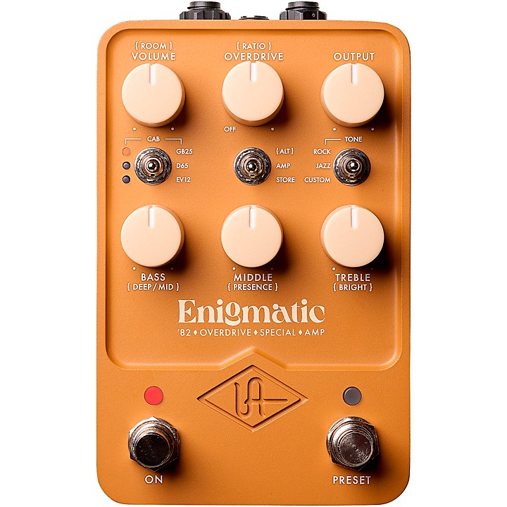Open Box Universal Audio UAFX Enigmatic '82 Overdrive Special Amp