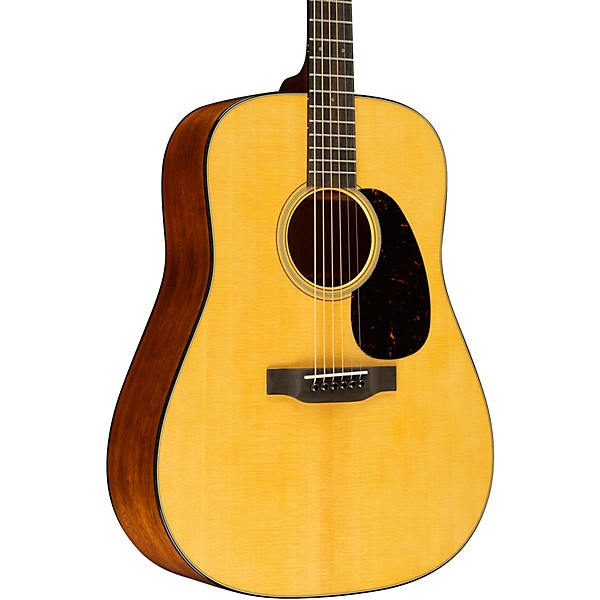 Martin D-18 Standard Dreadnought Acoustic Guitar Natural | Guitar