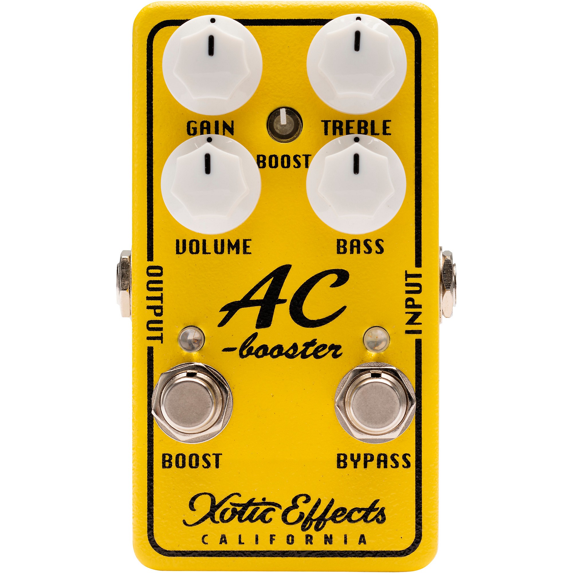 Xotic AC Booster V2 Effects Pedal Yellow | Guitar Center