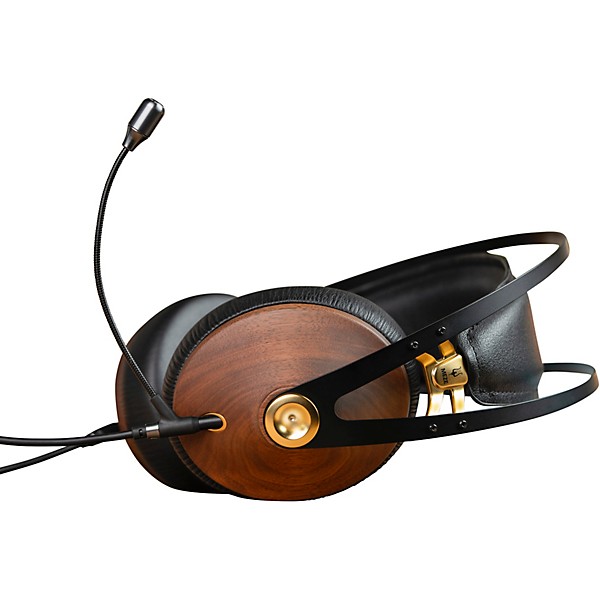 Meze Audio 99 Classics Walnut Gold Closed-Back Headphones With