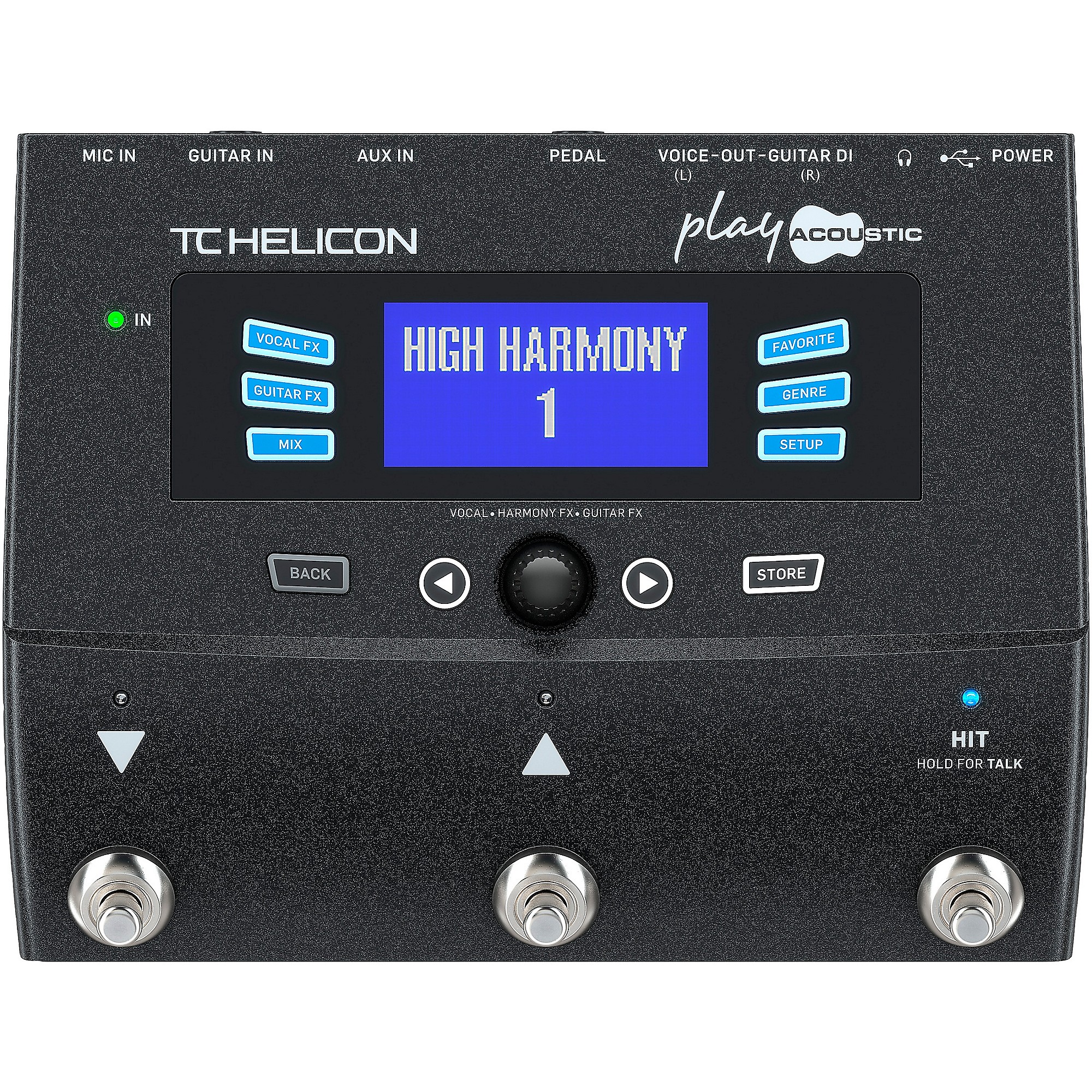 TC Helicon Play Acoustic Vocal and Guitar Effects Pedal | Guitar