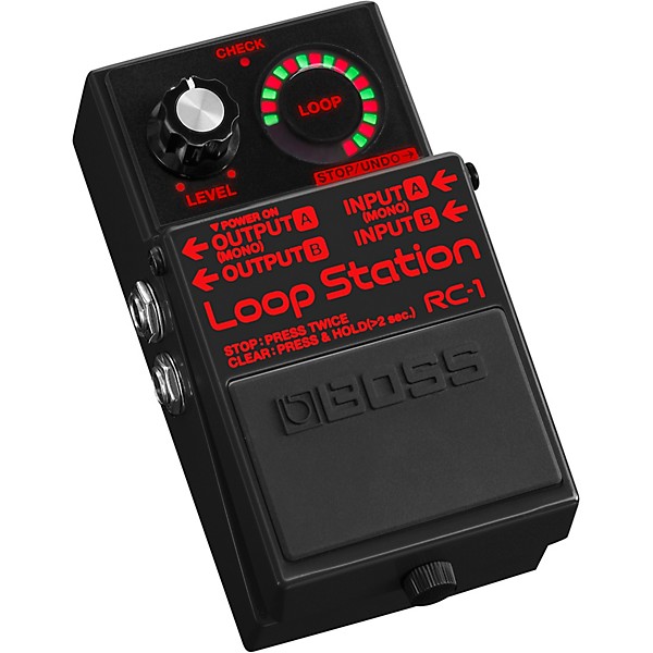 BOSS RC-1-BK Loop Station | Guitar Center
