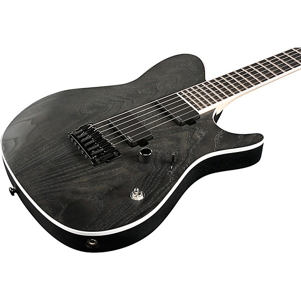 Open Box Ibanez FRIX6FEAH Iron Label Electric Guitar Charcoal
