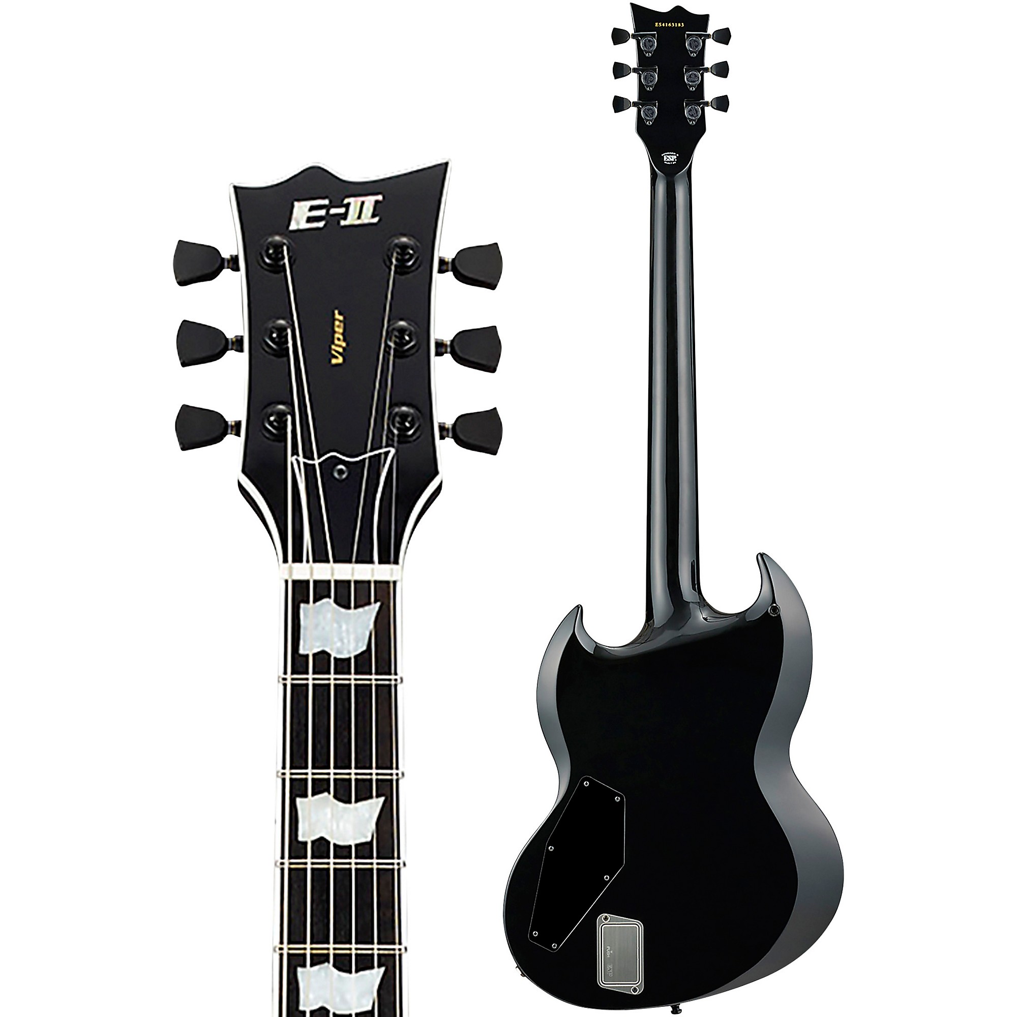 ESP E-II VIPER Electric Guitar Black | Guitar Center