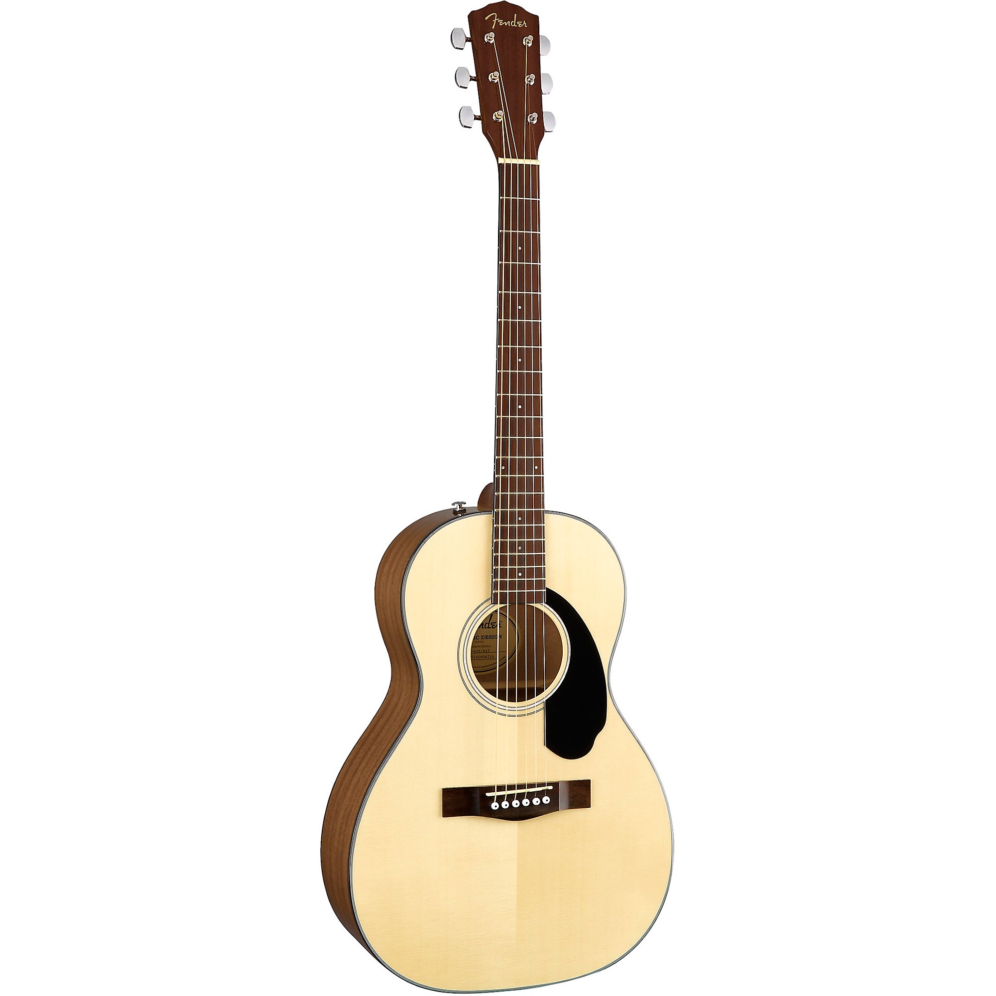 Fender CP-60S Parlor Acoustic Guitar Natural | Guitar Center