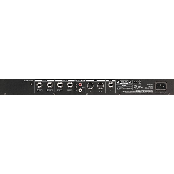 Open Box TC Electronic G-Sharp Rack Mount Guitar Multi Effects