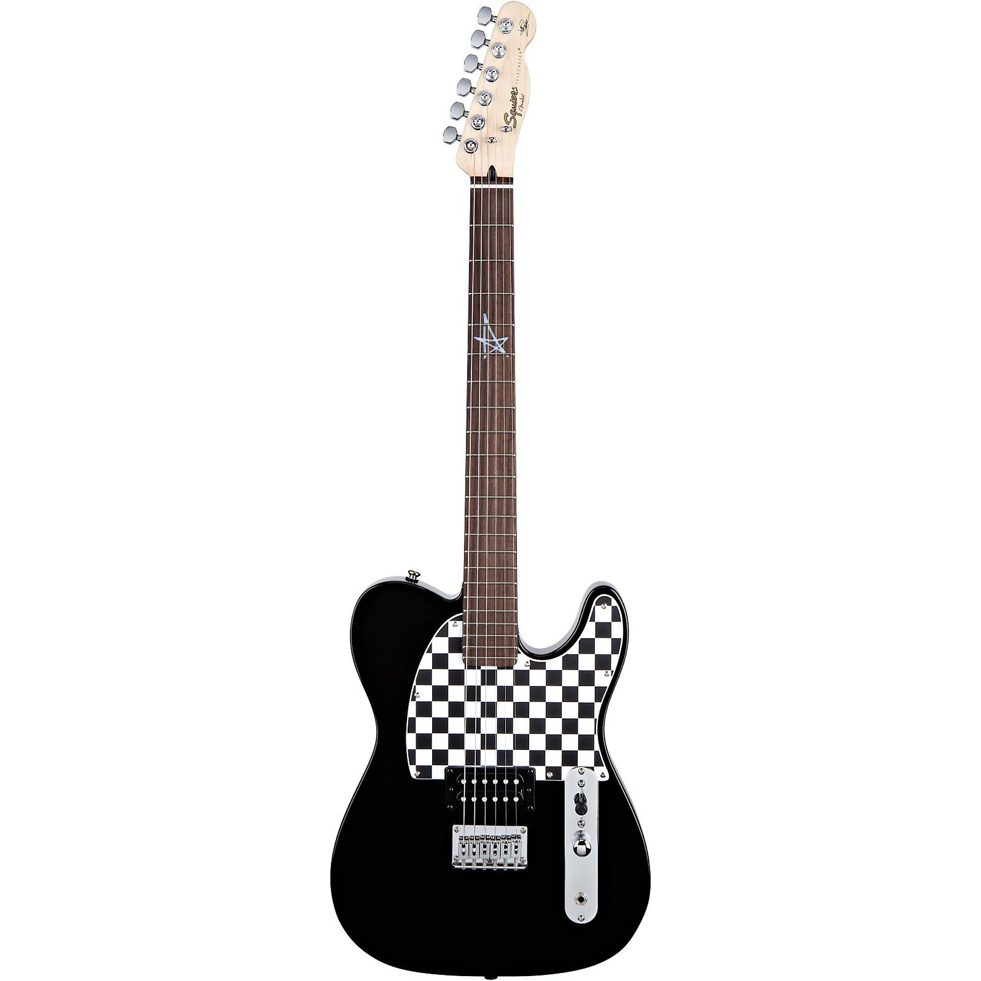 Open Box Squier Avril Lavigne Telecaster Electric Guitar Black