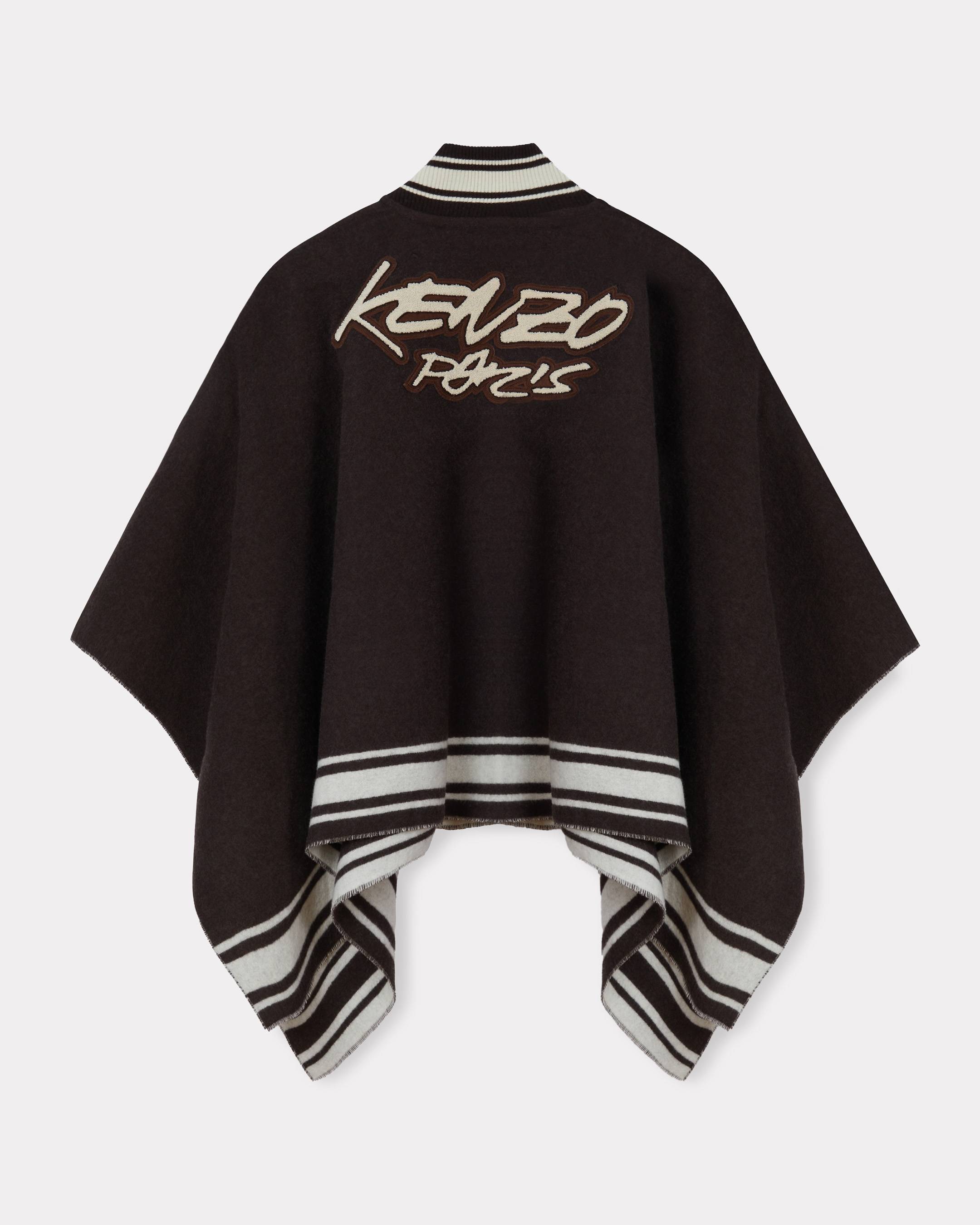 Kenzo x Futura 2000' ウール ポンチョ