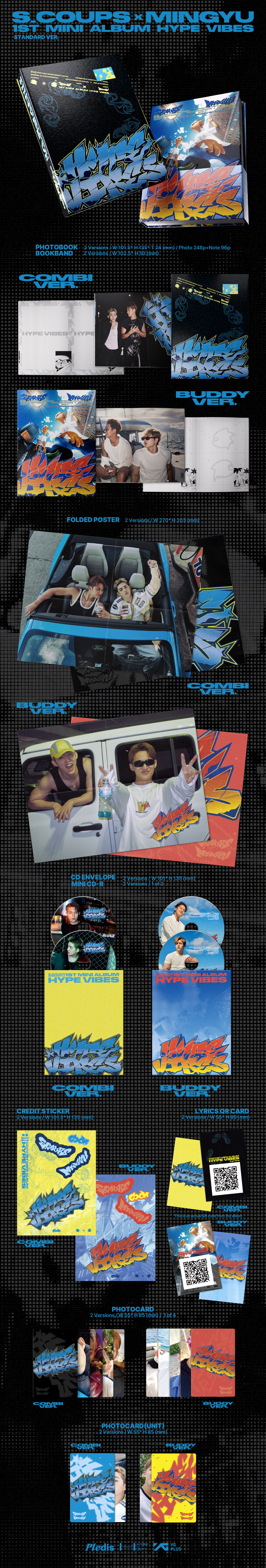 jp.ktown4u.com : S.COUPS X MINGYU (SEVENTEEN) - ミニアルバム1集
