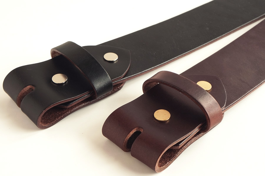 ジョイントレザー仕様】完成品ベルト＜ホーウィン・クロムエクセル