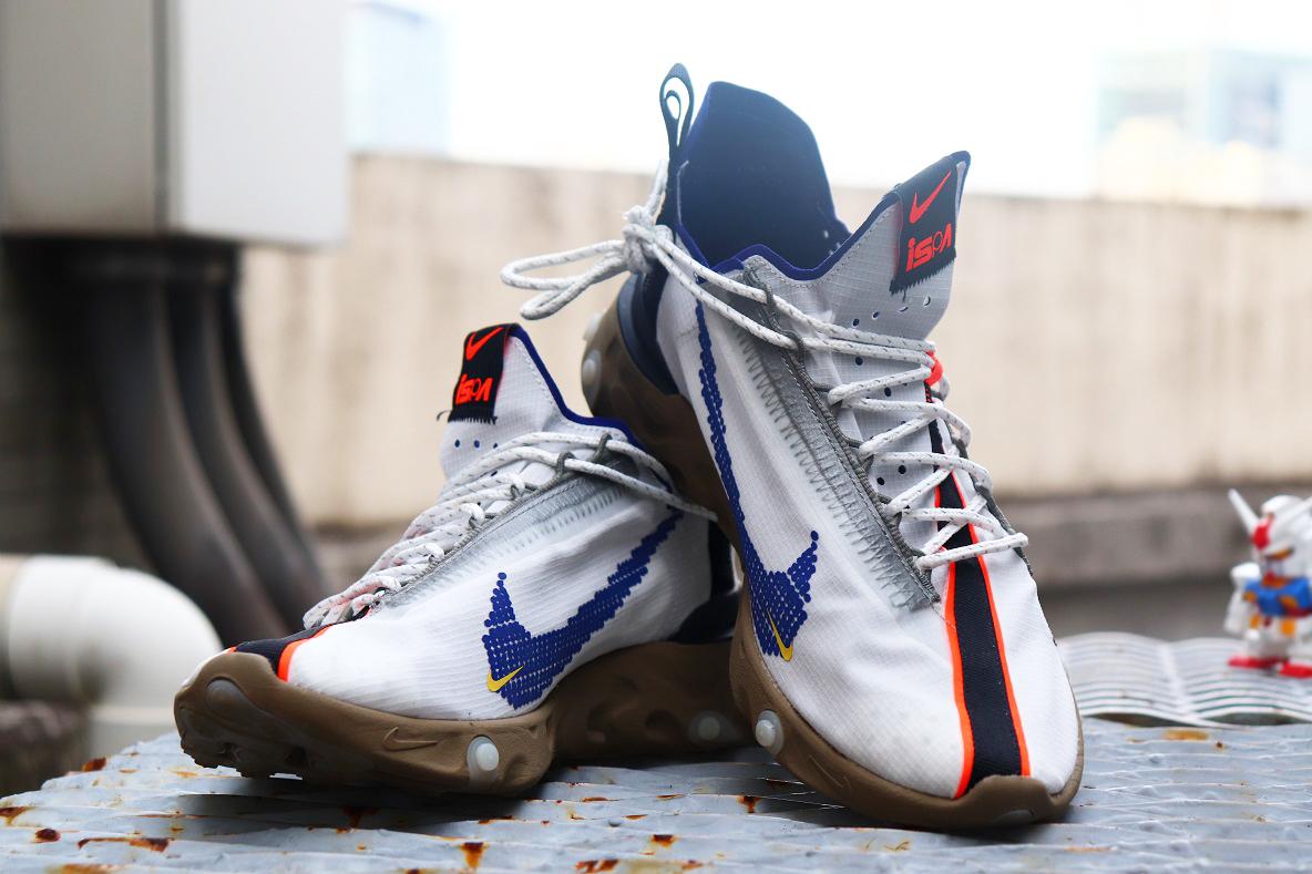 Nike ISPA REACTを「その靴、ガンダムみたいだな」と言われてから