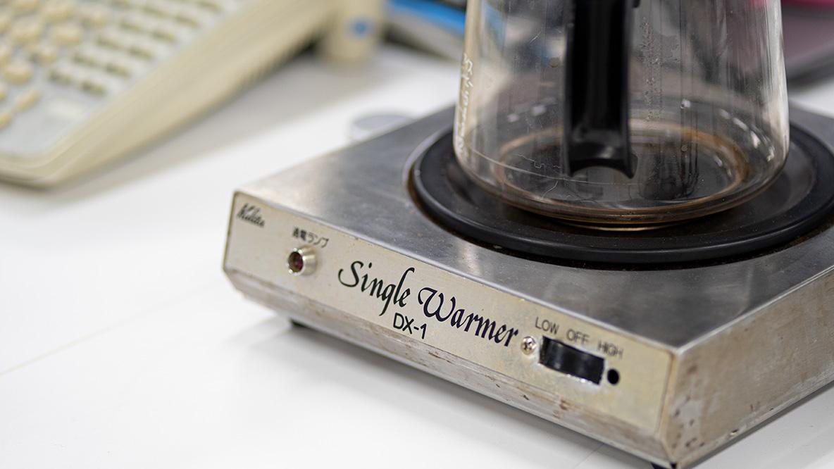 肌寒くなってきたから、カリタの業務用コーヒーウォーマーで、あつあつ