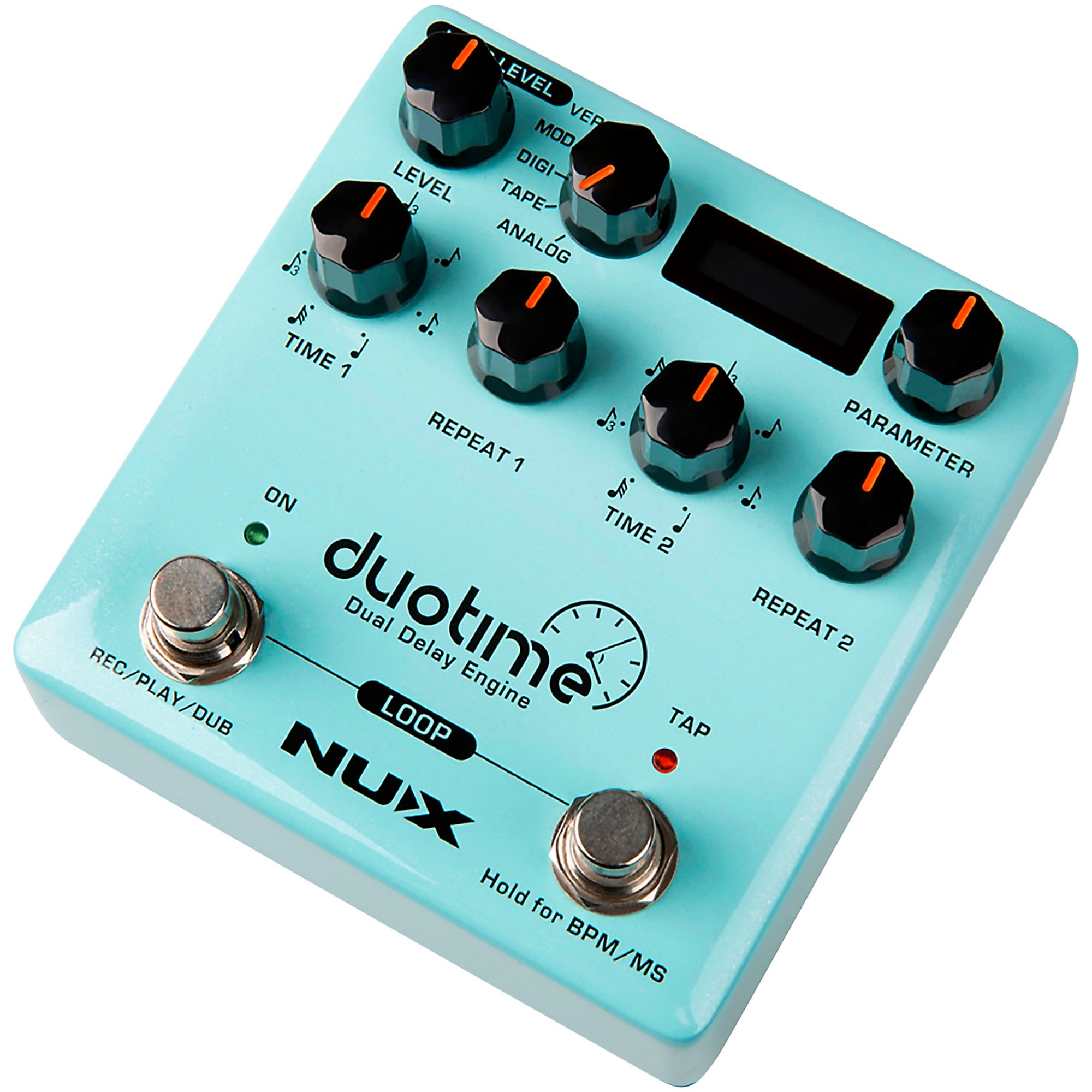 NUX Duotime Dual Delay Engine Effects Pedal | Music & Arts