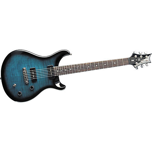 PRS SE Soapbar II Maple Electric Guitar Black and Blue
