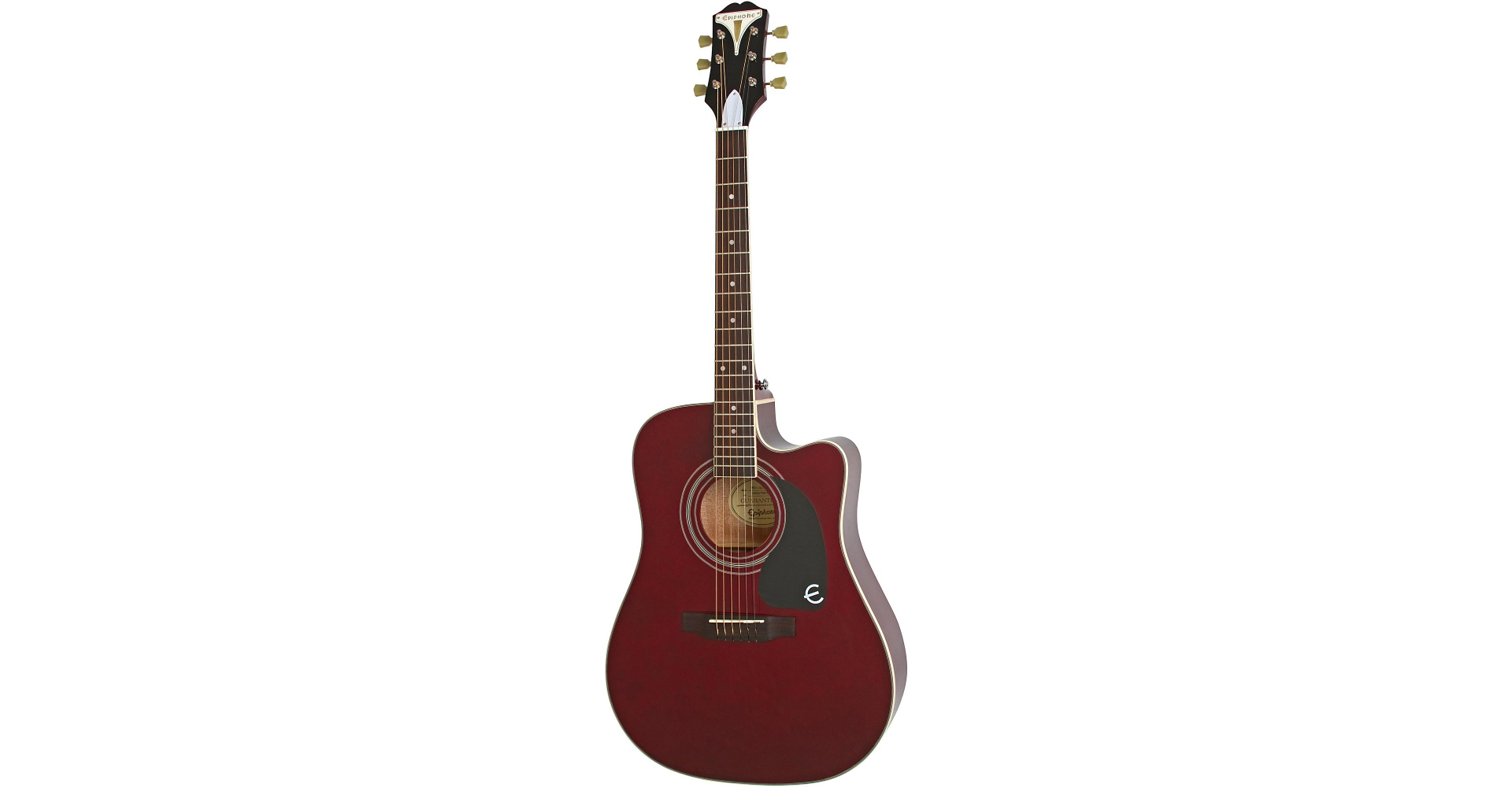 Epiphone PRO-1 Ultra Acoustic-Electric Guitar - Wine Red - Factory