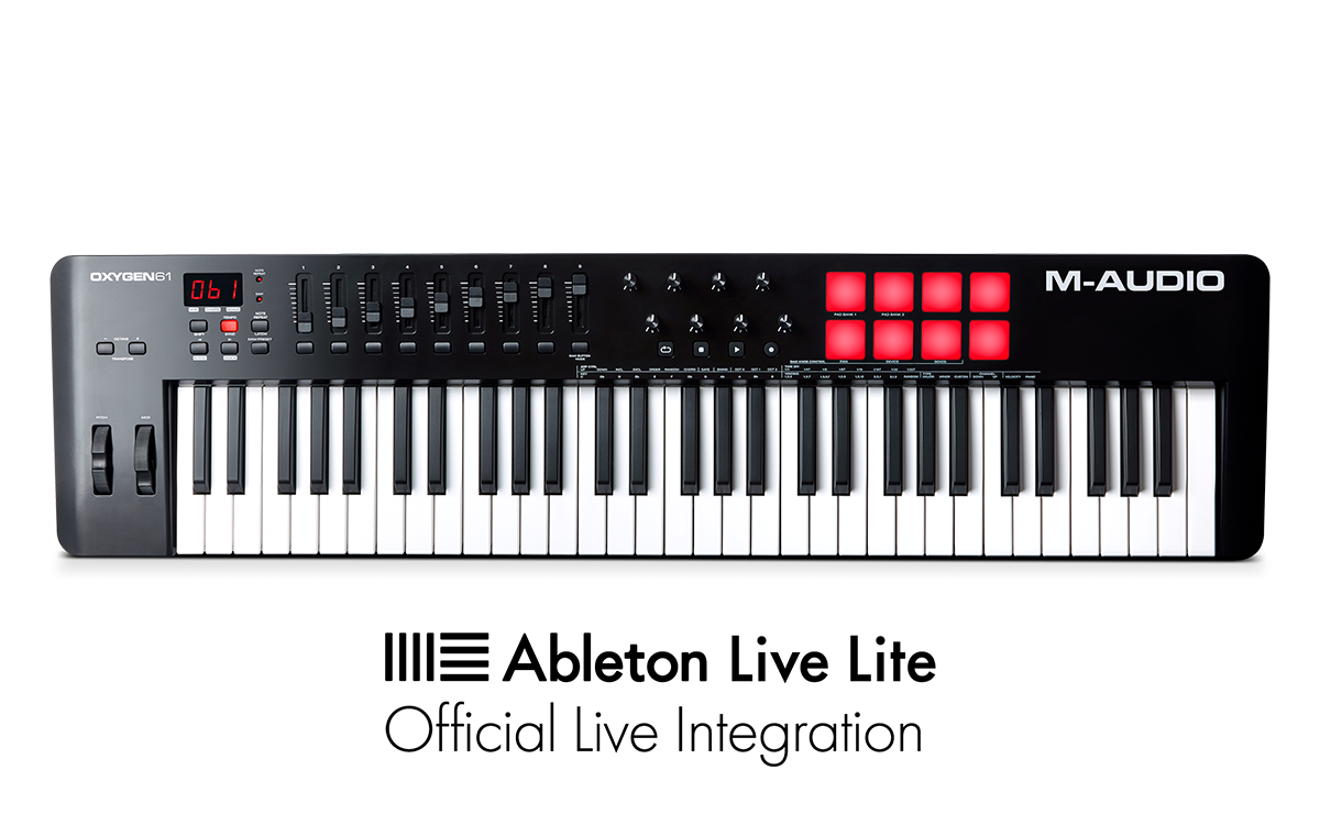 M-Audio Oxygen 61 MKV USB MIDI Keyboard Controller - 694318025444