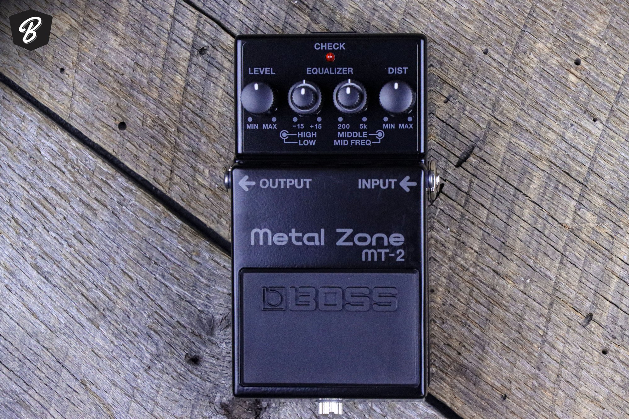 BOSS MT-2 Metal Zone 30th Anniversary Blackout - 23456789