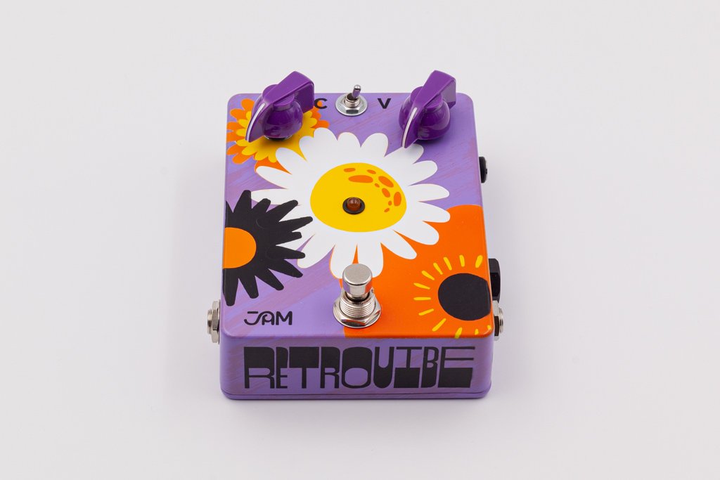 JAM Pedals RetroVibe Uni-Vibe MK3 Pedal - 5214001611010