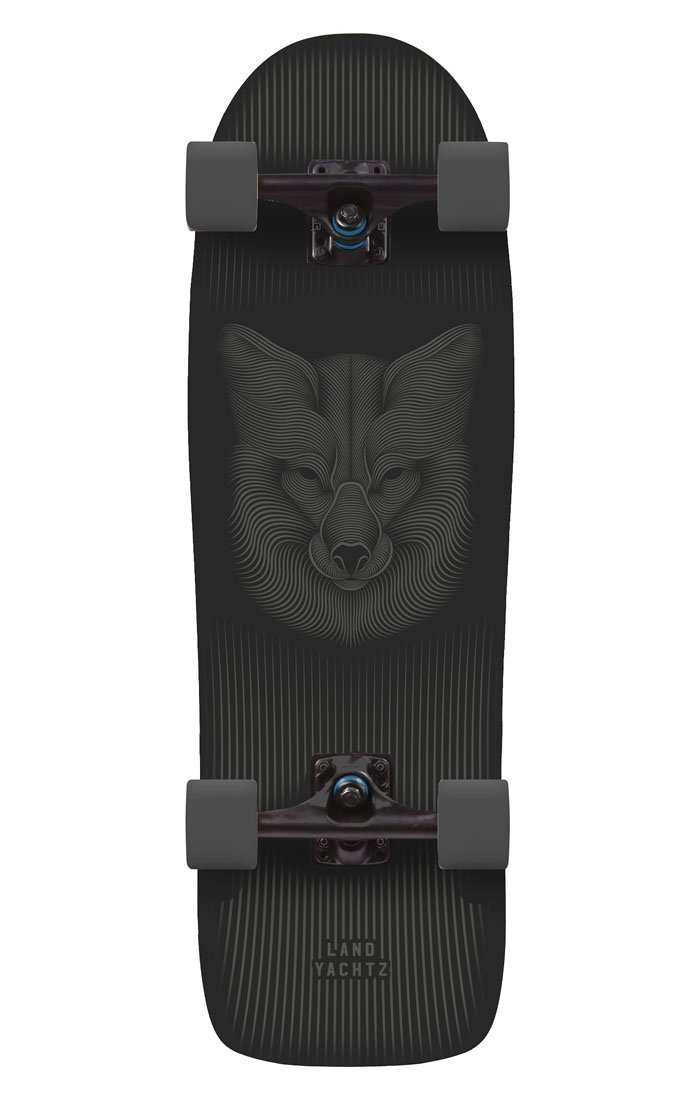 Landyachtz ATV X Ditch Life Night Fox Cruiser Complete