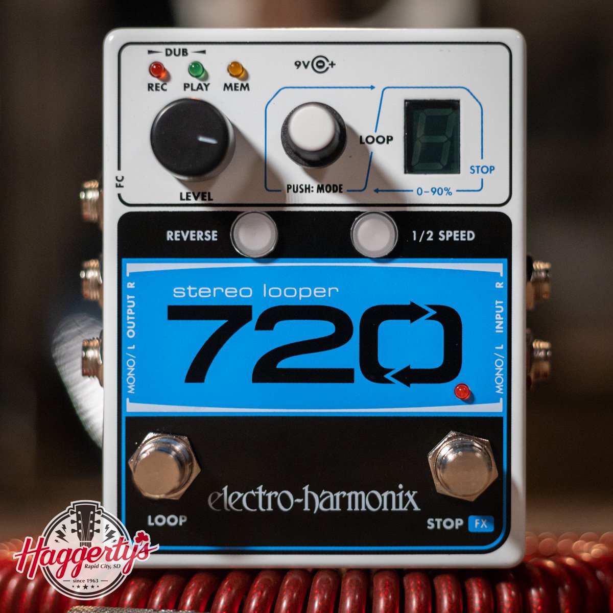 Electro-Harmonix 720 Stereo Looper - Guitar Pedal - 683274011684