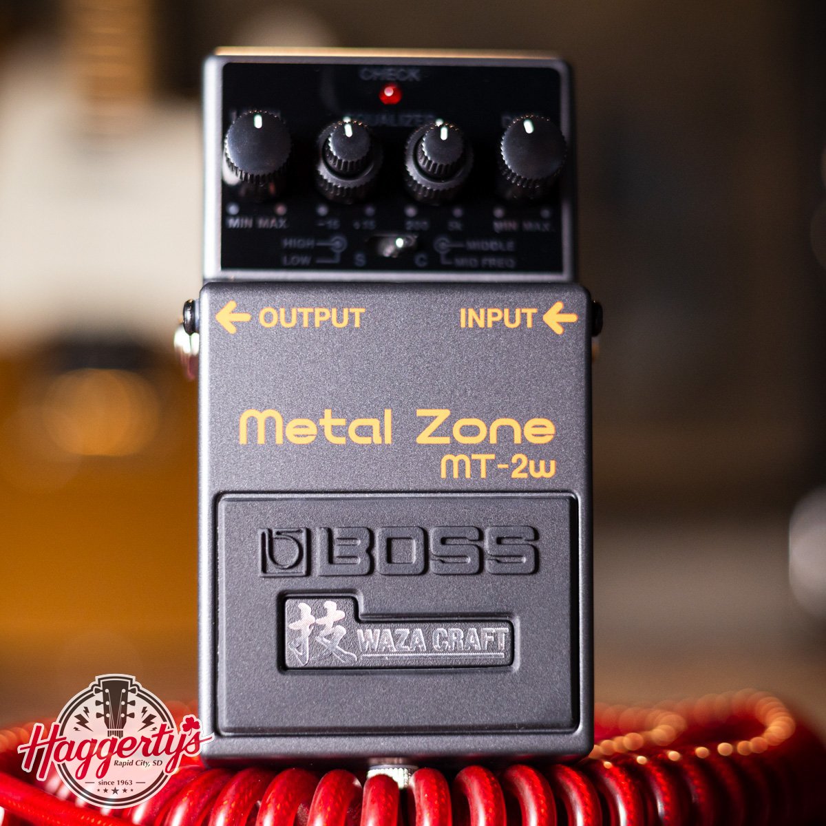 Boss MT-2w Waza Craft Metal Zone Guitar Effects Pedal - 761294513538