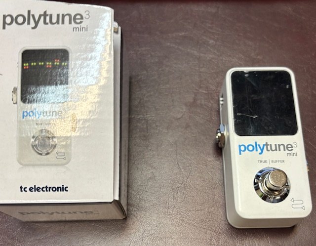 TC Electronic PolyTune 3 Mini Polyphonic Tuning Pedal - 653341337733