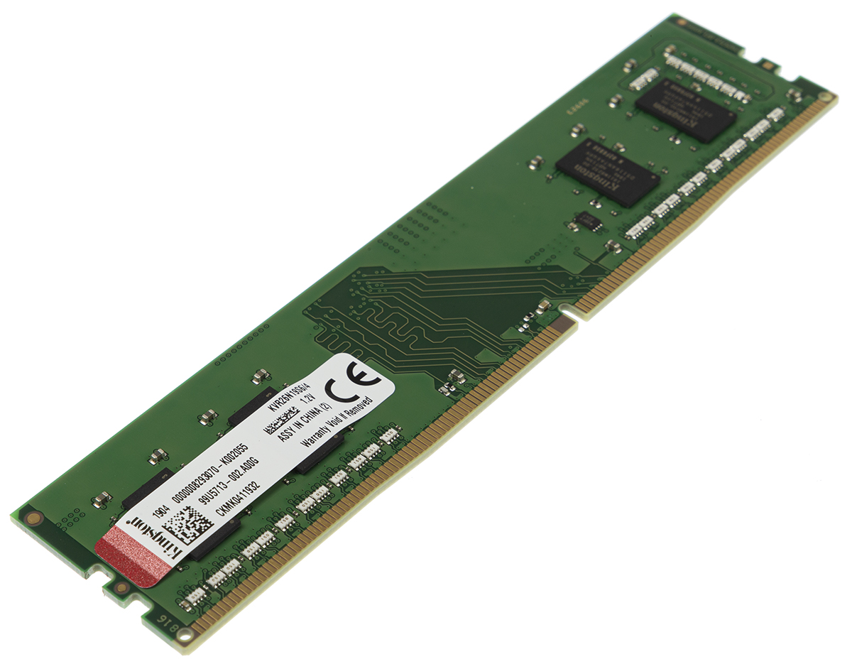 Kingston RAM 4 GB, DDR4 デスクトップ, KVR26N19S6/4 2666 MHz DIMM