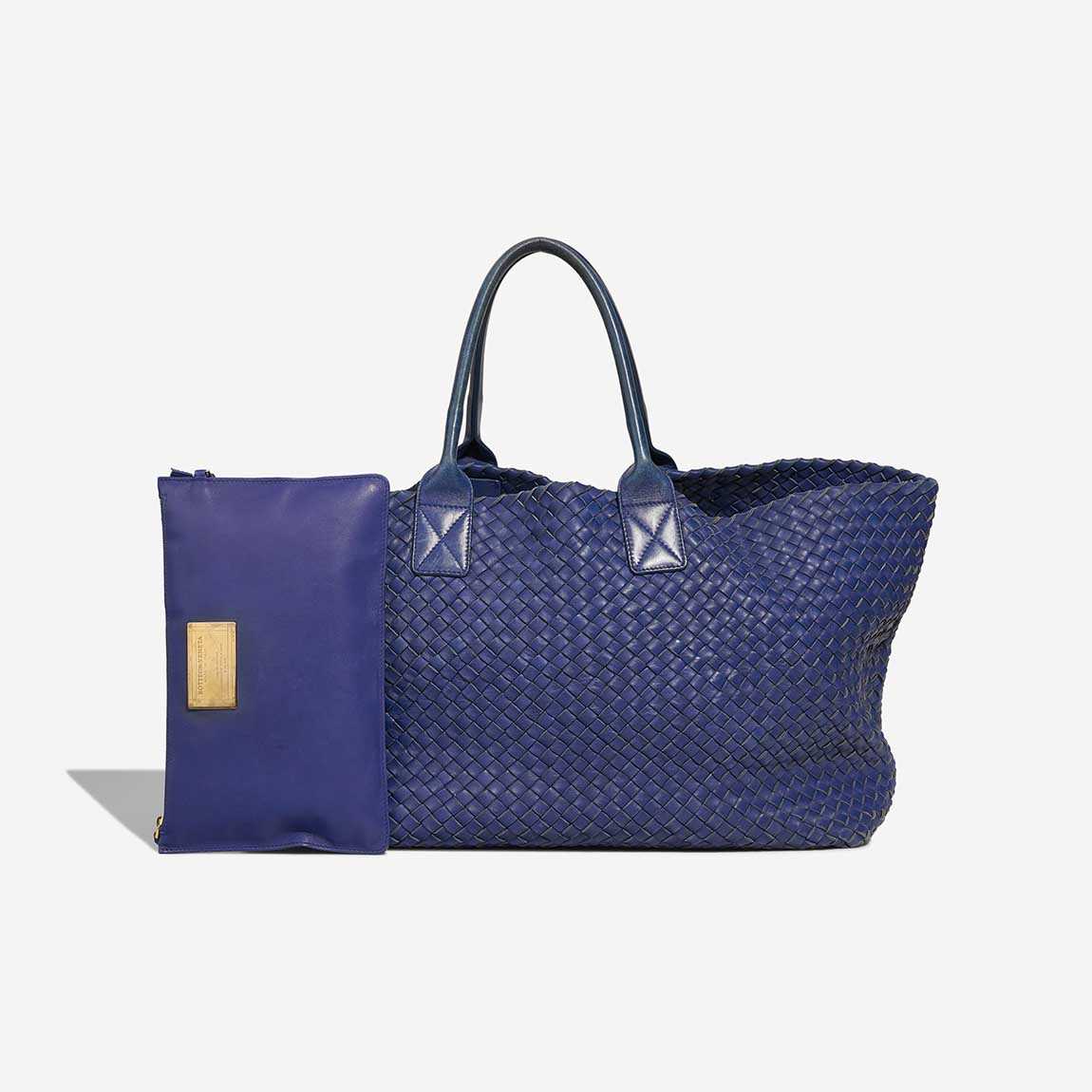 Bottega Veneta Cabat Large Lamb Blue | SACLÀB