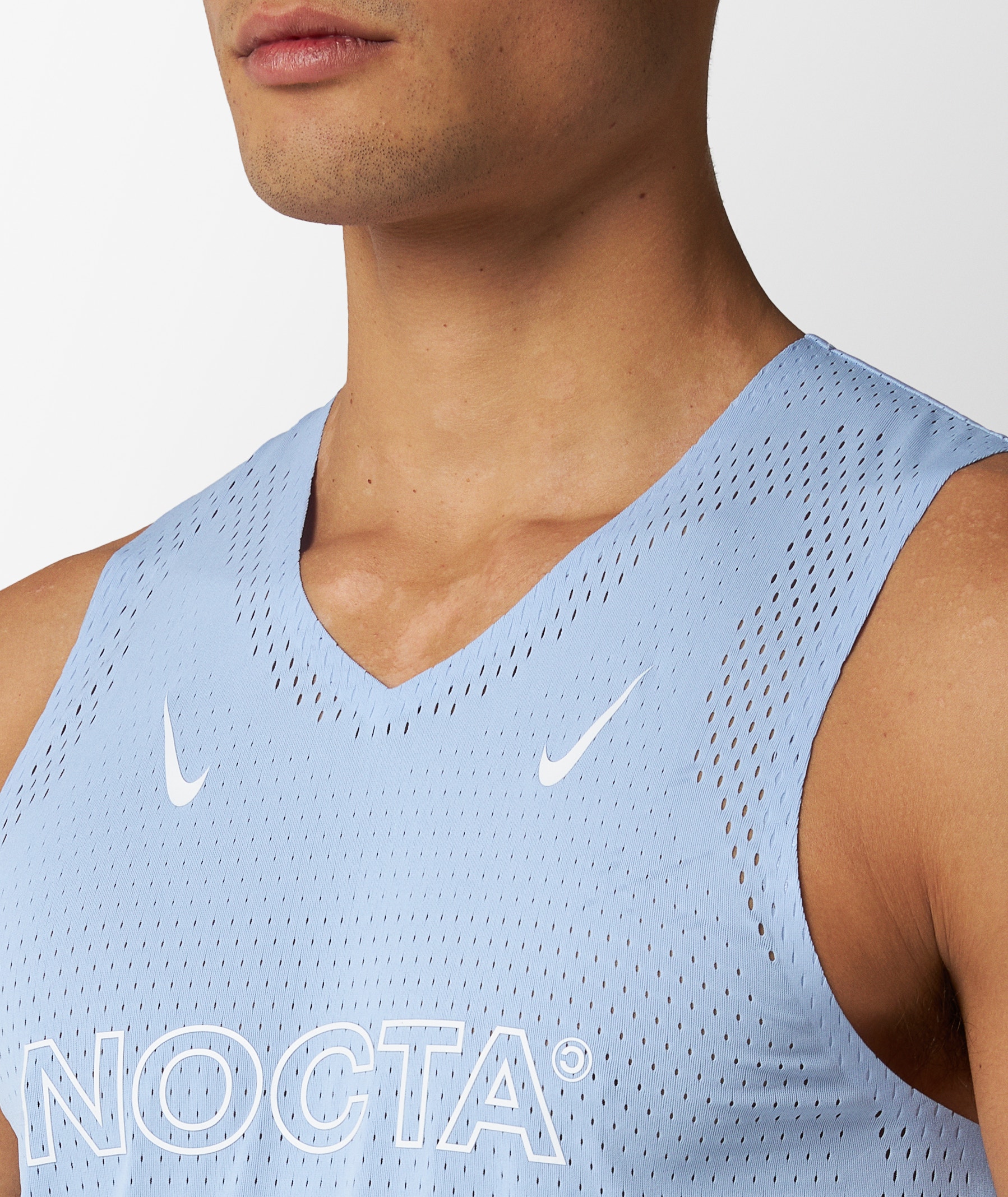 Blue Nike NOCTA Dri-FIT Jersey Tank Top x Drake | SVD