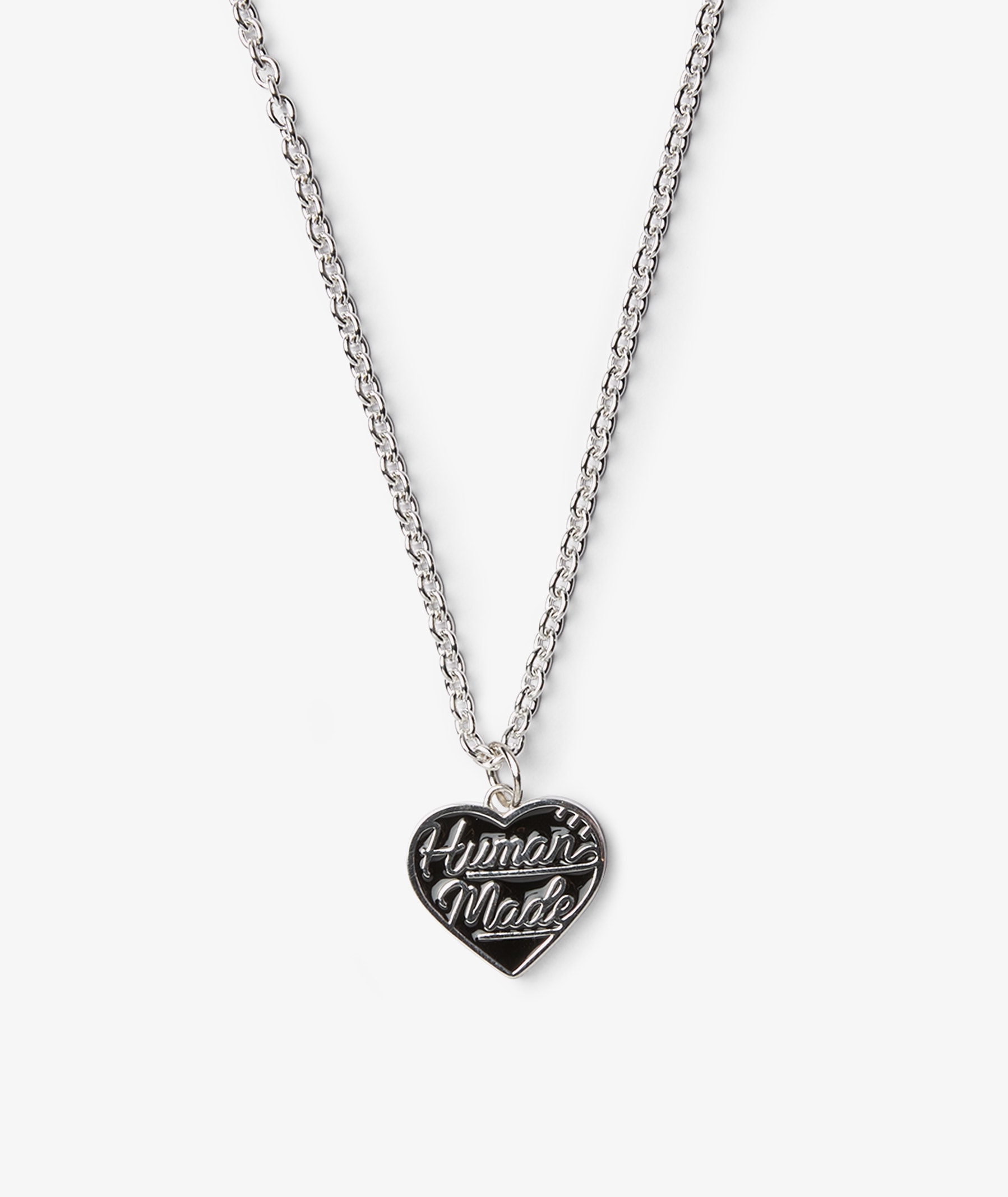 HUMAN MADE Heart Silver Necklace in Red | SVD USA