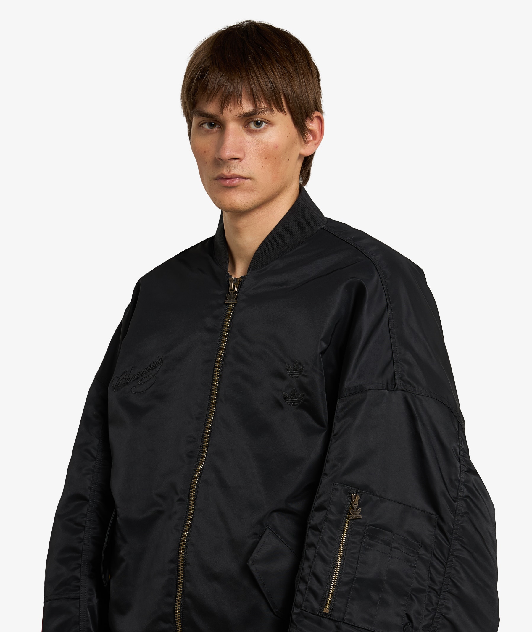 adidas Satin Bomber Jacket x WILLY CHAVARRIA | KD9361 | SVD USA