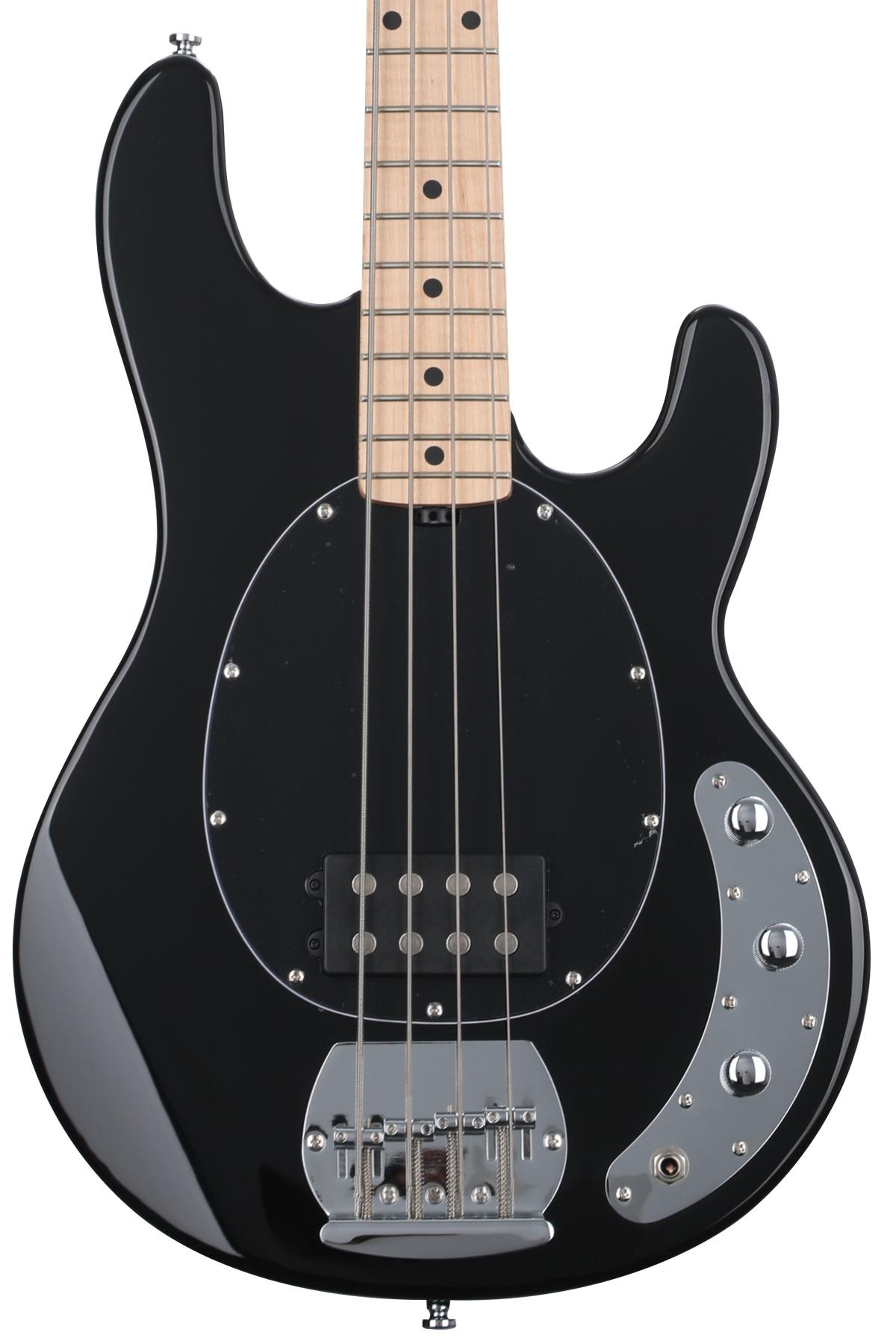 Sterling By Music Man StingRay RAY4 Bass Guitar - Black | Sweetwater