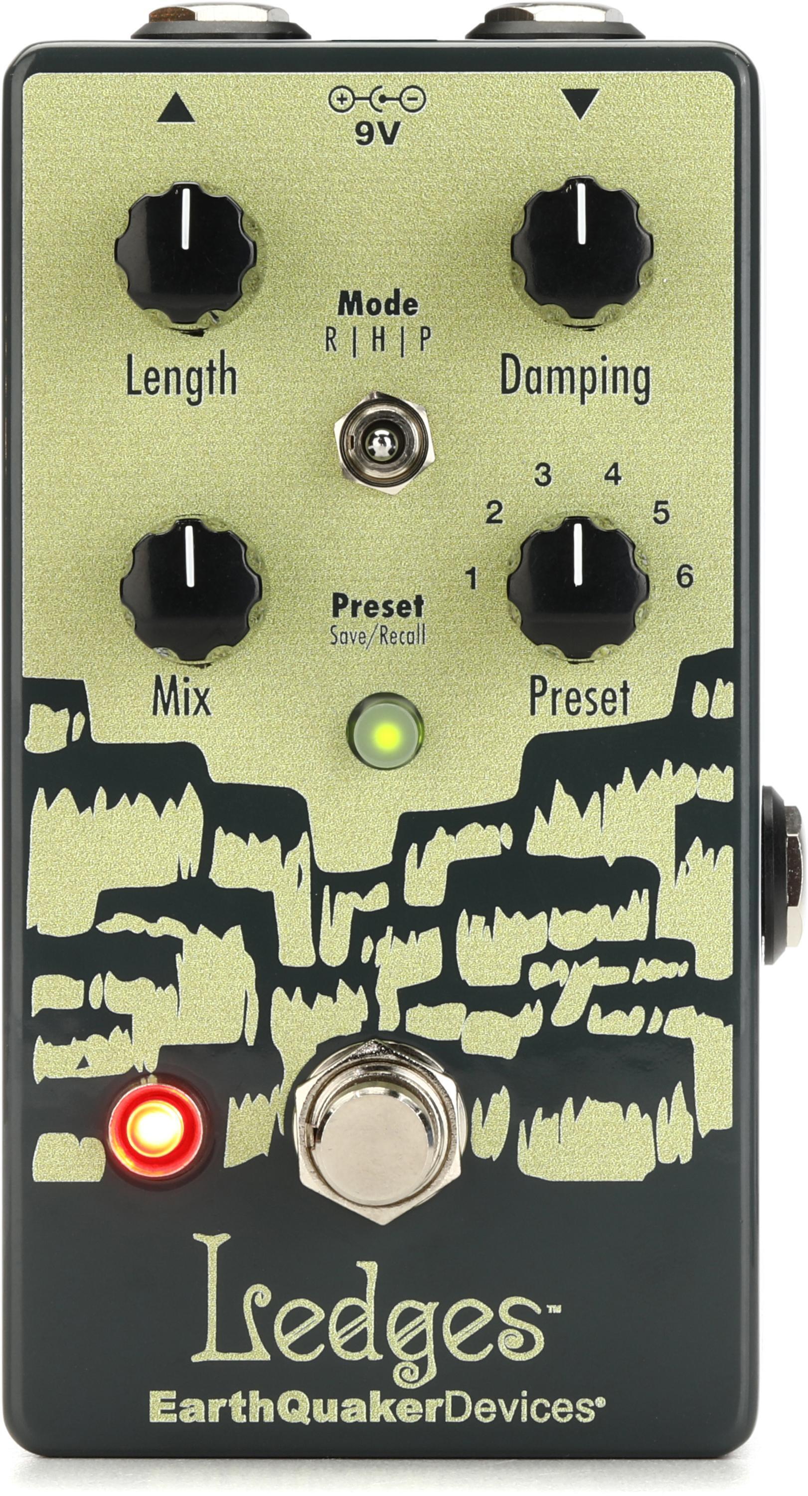 EarthQuaker Devices Ledges Tri-Dimensional Reverberation Pedal
