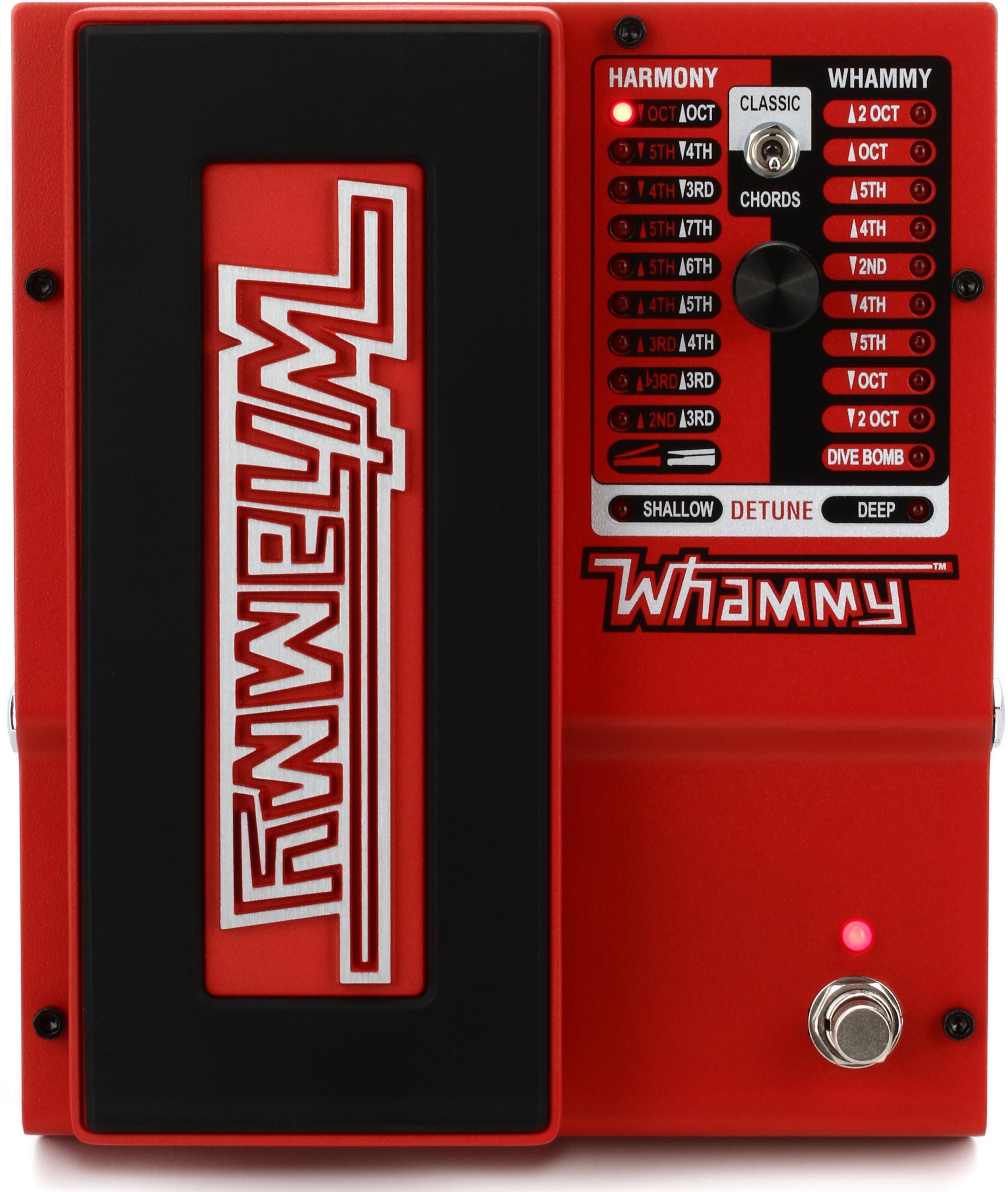 DigiTech Whammy 5 Pitch-shifting Pedal - Red | Sweetwater