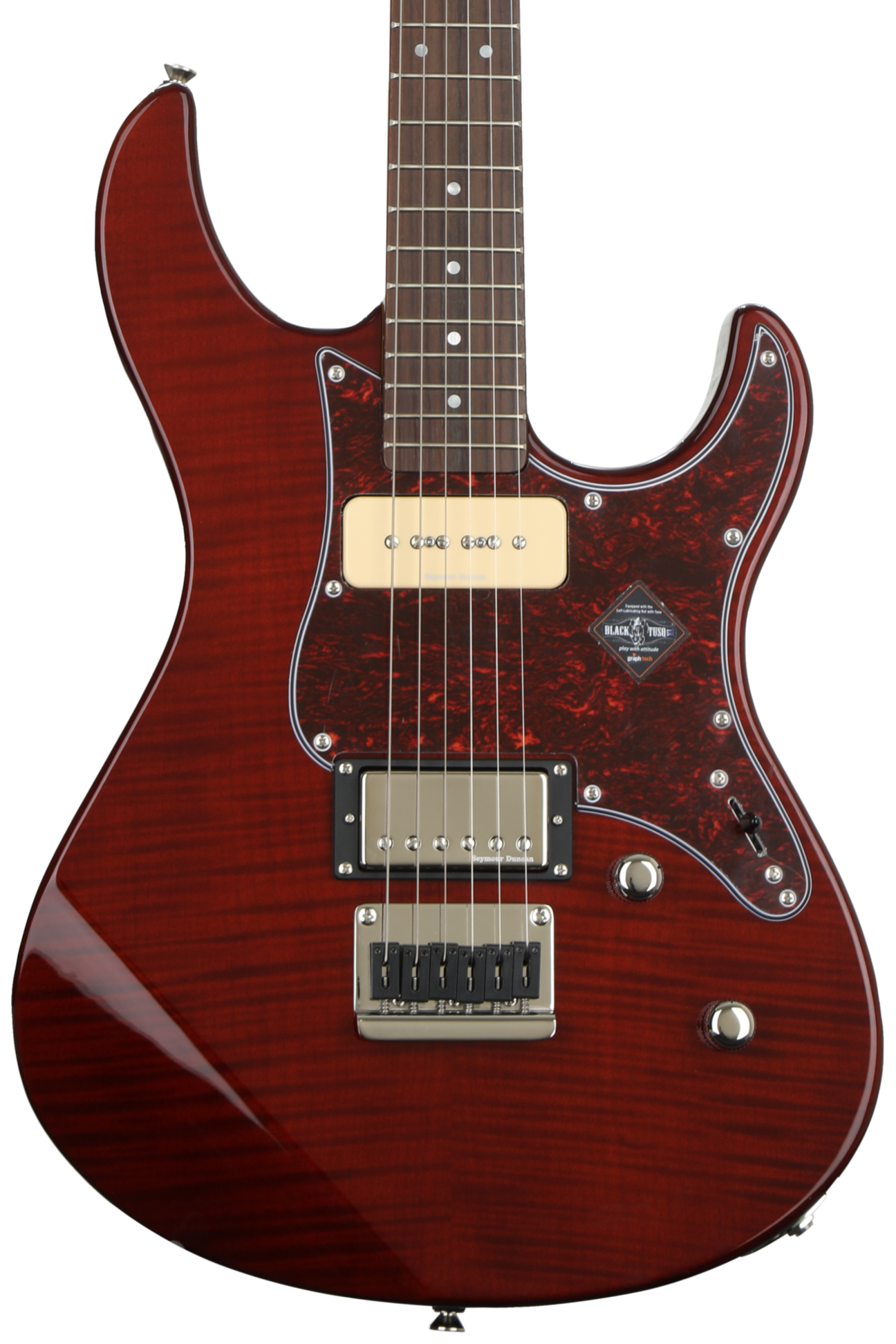 Yamaha PAC611HFM Pacifica Electric Guitar - Root Beer Reviews