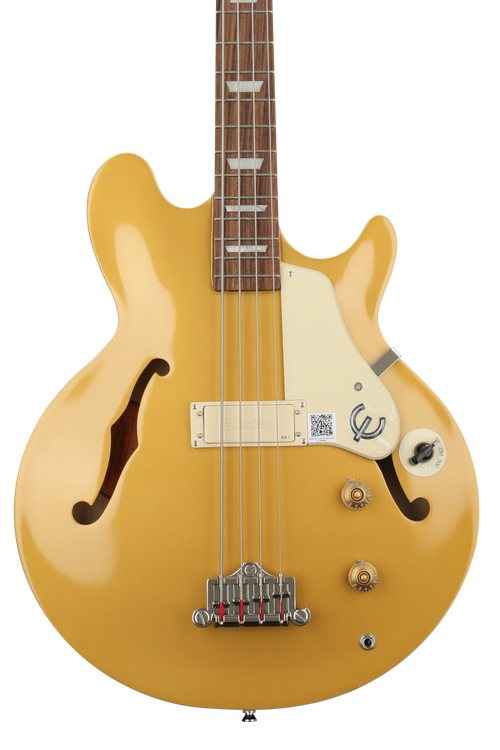 Epiphone Jack Casady Signature Bass Guitar - Metallic Gold