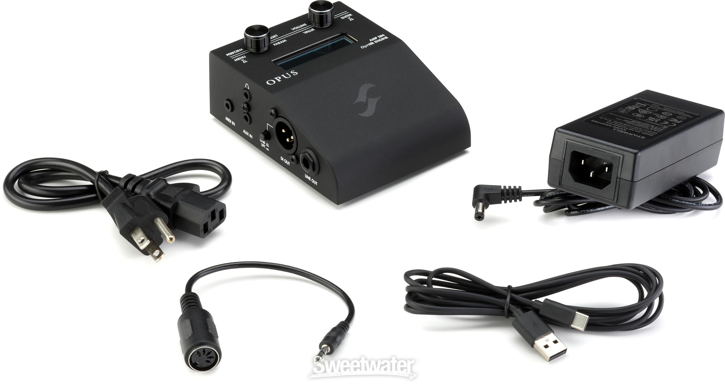 Two Notes Opus Amp Simulator and DynIR Engine Pedal | Sweetwater