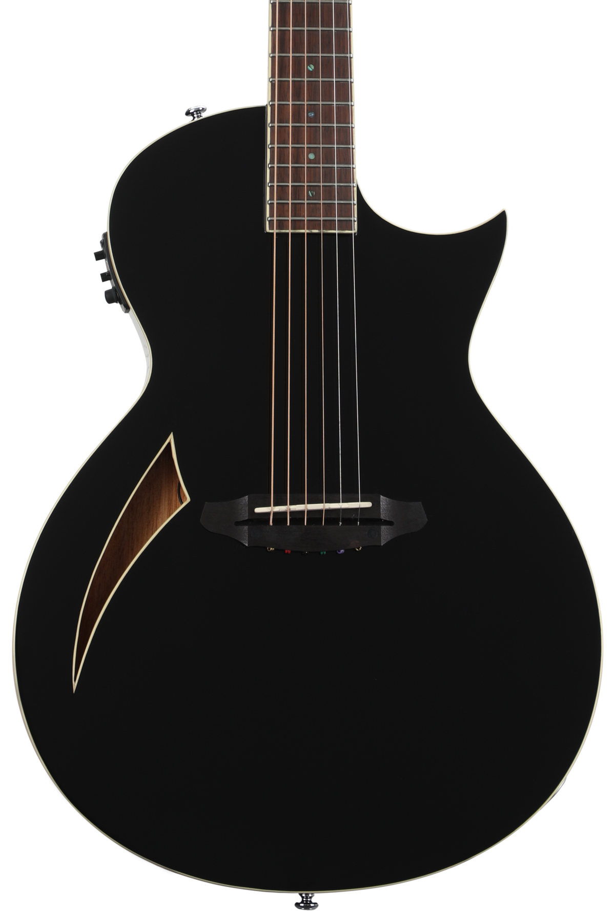 ESP LTD TL-6 Acoustic-electric Guitar - Black | Sweetwater