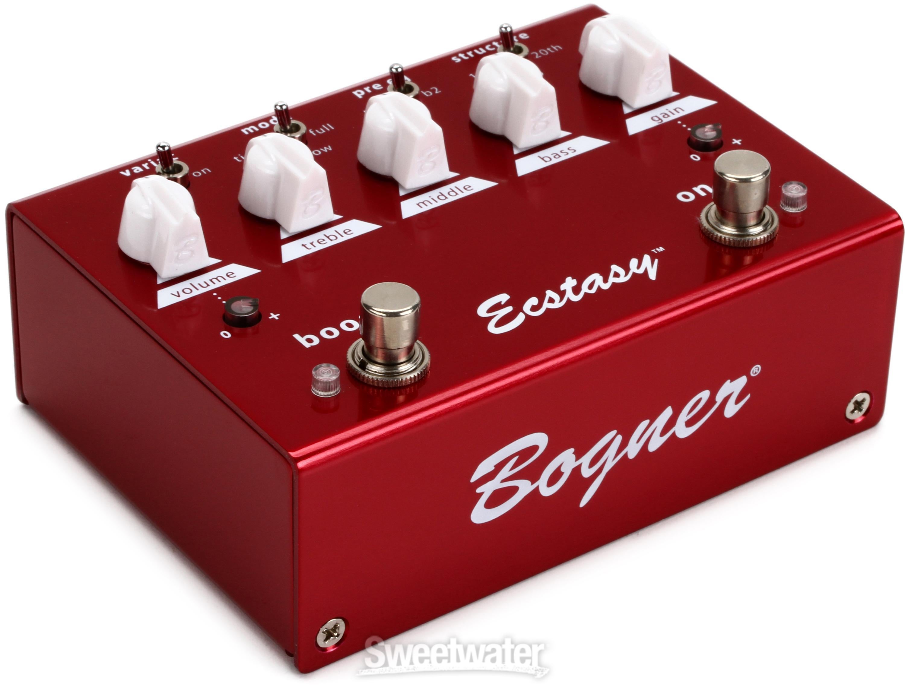 Bogner Ecstasy Red Overdrive Pedal | Sweetwater