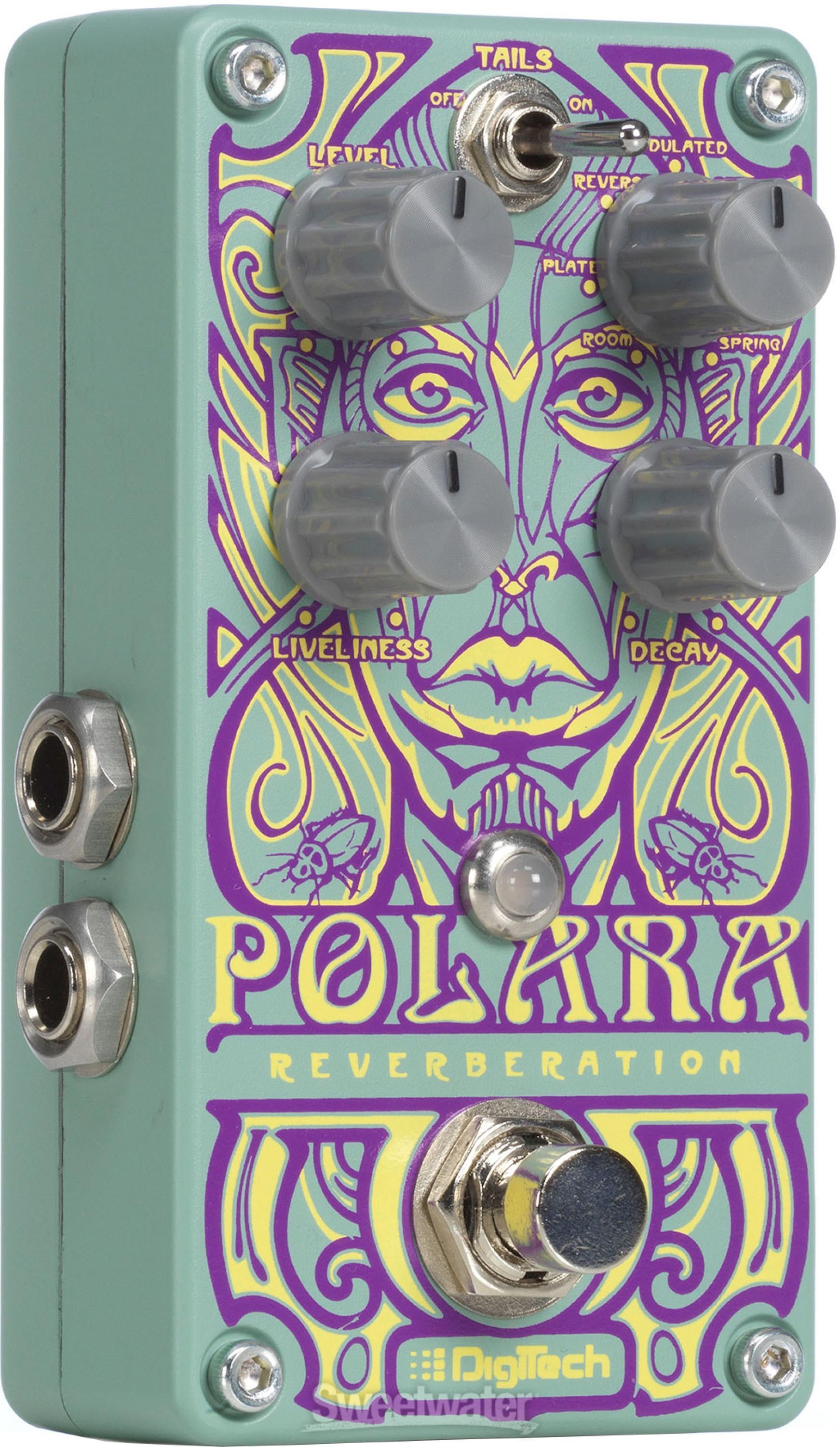 DigiTech Polara Stereo Reverb Pedal | Sweetwater
