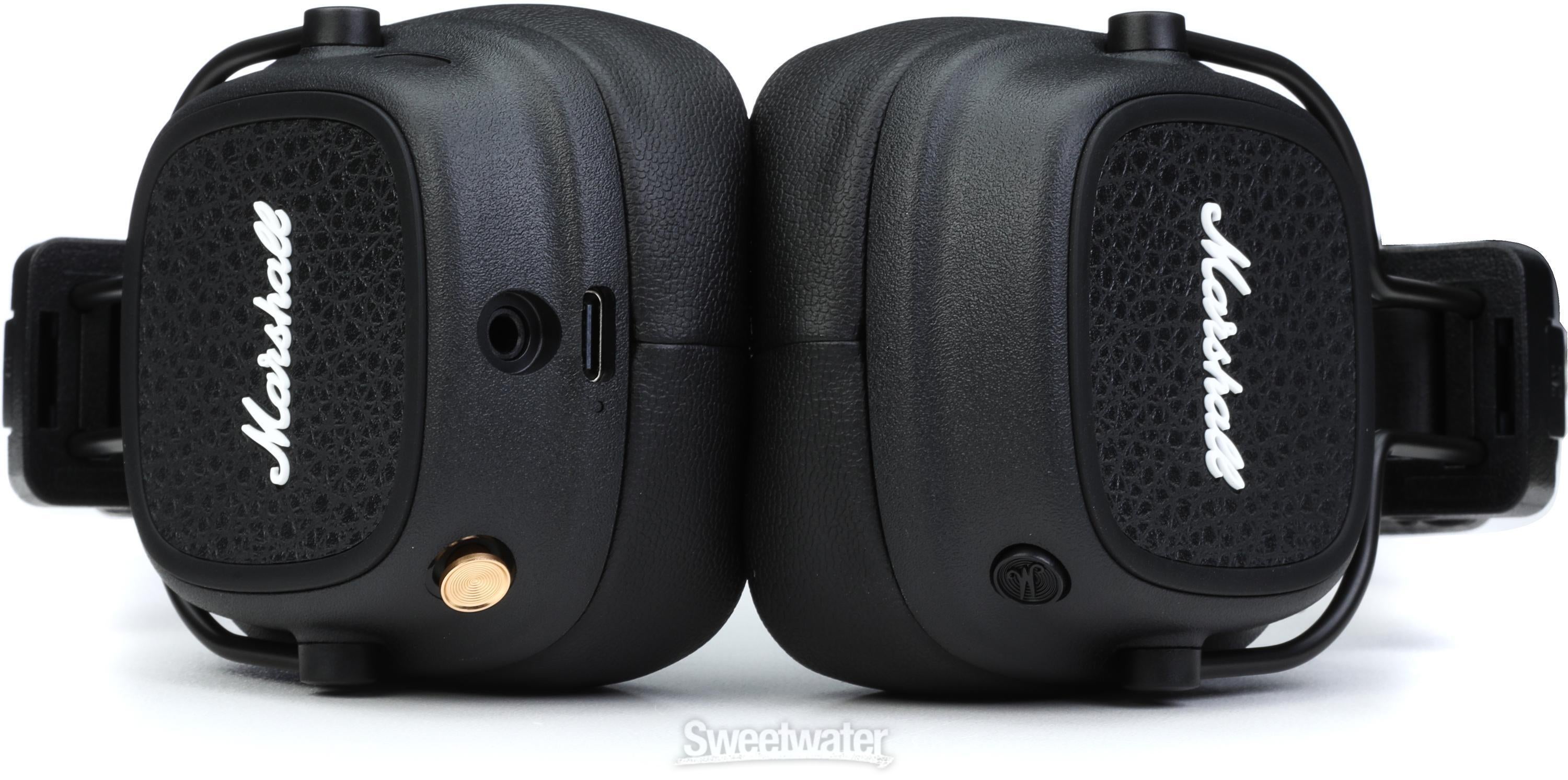 Marshall Major V Headphones with Bluetooth - Black | Sweetwater